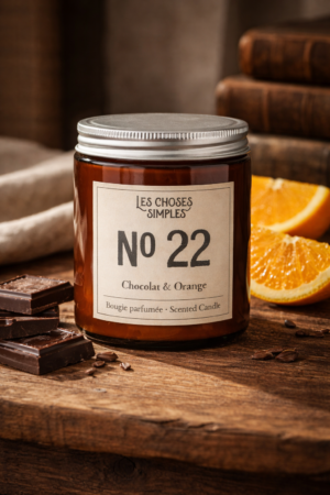 Candle Nr 22 Chocolat & Orange